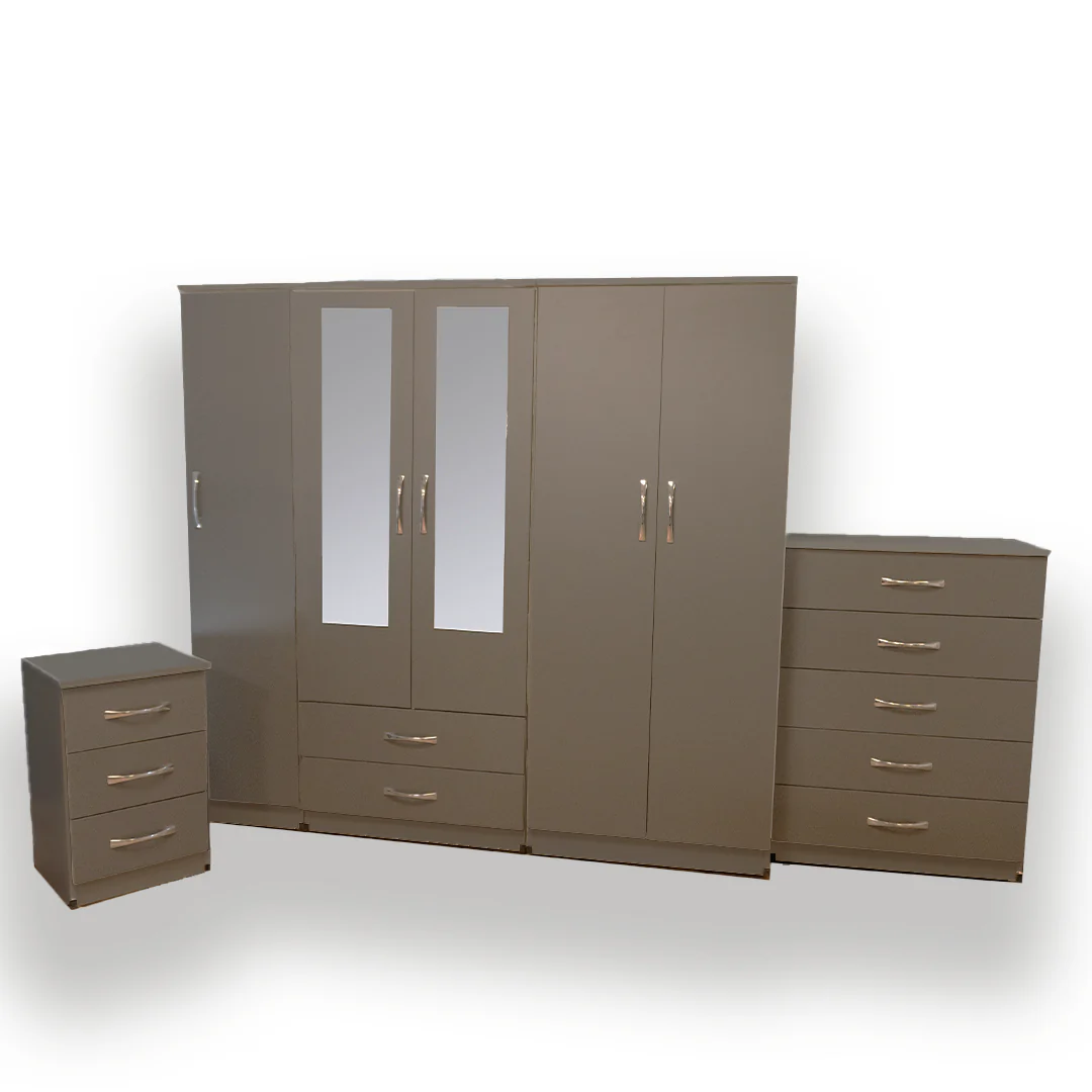 4 Pc Assembled Bedroom Set - Image 4