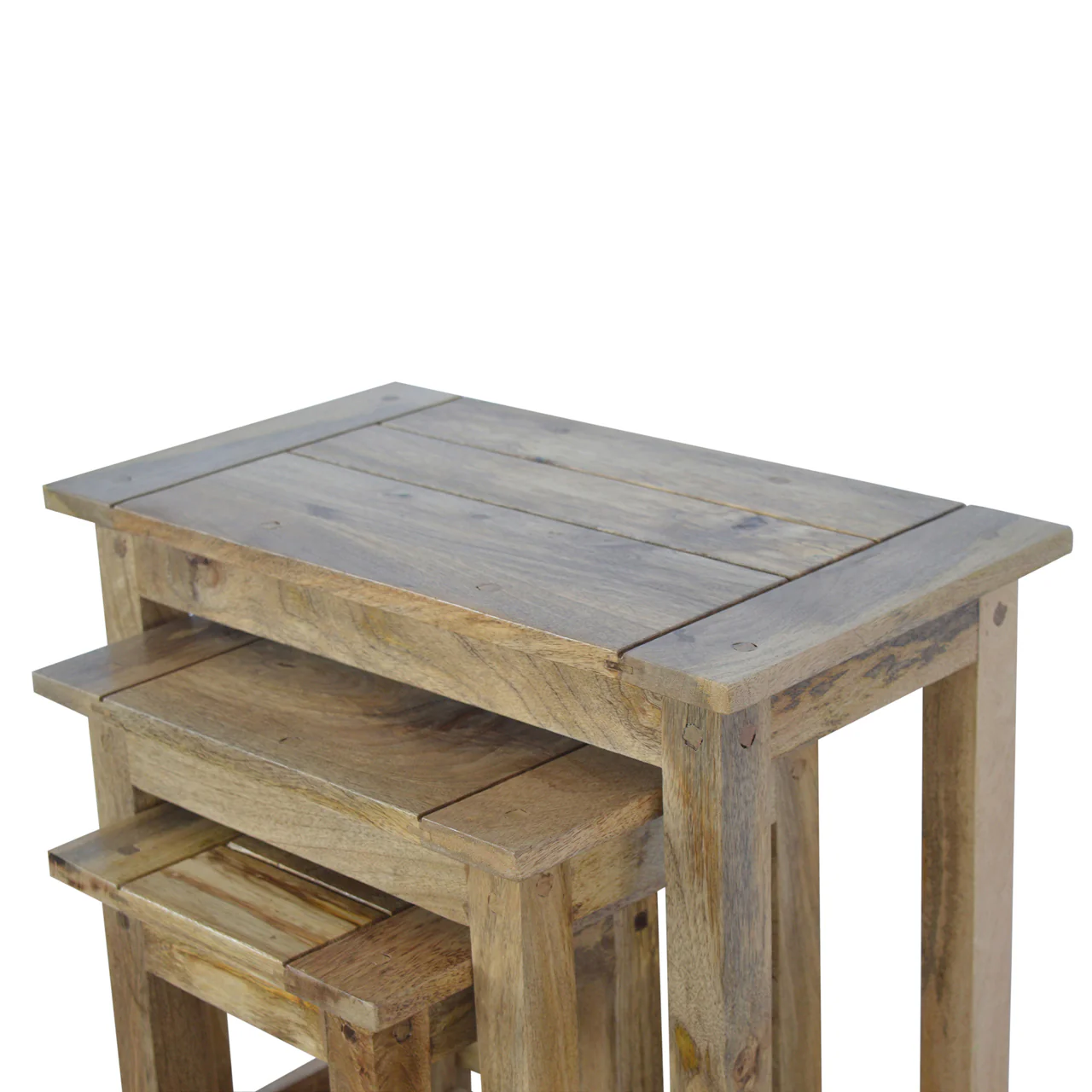 Rustic Nest Of Tables - Image 3